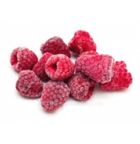 Frozen raspberries