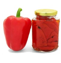 Canned sweet pepper