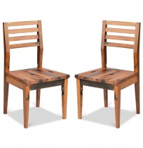 Wooden chairs